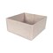 John Louis Home Half Cube Fabric Storage Bin, Tweed, Cream, 11 in W BIN-HC-T01 - alternate 1